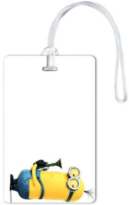 woopme Minions Pattern TRT-136 Luggage Tag