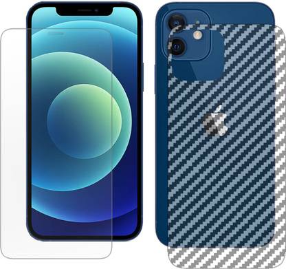 KJN Front and Back Screen Guard for I Phone 12 mini