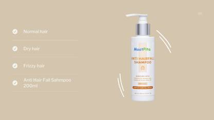 MaatPita Hairfall Cantrol Hair Loss, Itchy & Dry Scalp Control Shampoo