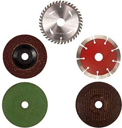 dijon Combo Wheel Grinder/4 Inch Cutting Wheel (Set of 5) Angle Grinder Handheld Tile Cutter