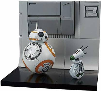 Bandai Hobby Star Wars Model Kit 1/12 BB8 & D0 Diorama Set, MultiBAS5058226