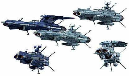 Bandai Hobby Mecha Collection 07 U.N.C.F. Andromeda Class Set "Star Blazers"BAS5055354