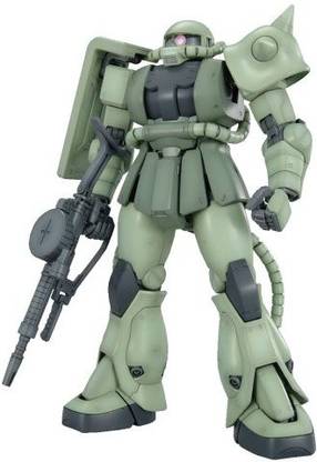 Bandai Hobby MS06F ZAKU II Ver 2.0, Bandai Master Grade Action Figure BAN153144