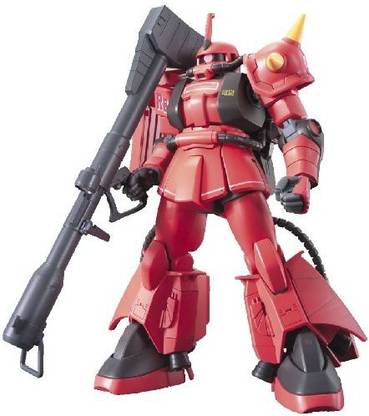 Bandai Hobby HGUC 166 MS06R1A Zaku II Johnny Ridden Custom Action FigureBAN186562
