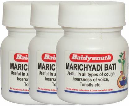 Baidyanath Marichyadi Bati-20 Tab (Pack Of 3)