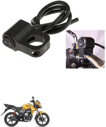 Qiisx CNC On/Off Motorcycle Handlebar Fitting Switch For Honda CB Twister Handle Bar Grip For Honda CB Twister