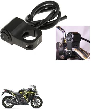 Qiisx CNC On/Off Motorcycle Handlebar Fitting Switch For Honda CBR 250R Handle Bar Grip For Honda CBR 250R