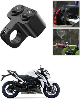 Znee Smart CNC On/Off Motorcycle Handlebar Fitting Dual Switch For Suzuki GSX S1000 Handle Bar Grip For Suzuki Universal For Bike