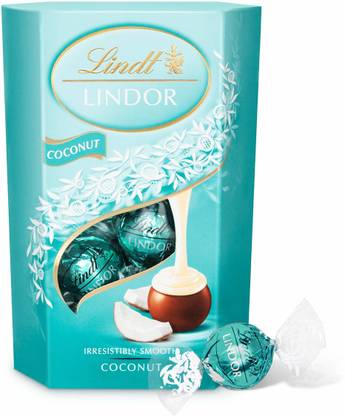 LINDT Lindor Coconut Truffles 200g Truffles