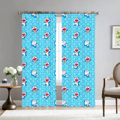 IDV 154 cm (5 ft) Window Polyester Room Darkening Curtain (Pack Of 2)