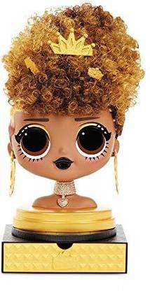 LOL Surprise Surprise O.M.G. Styling Head Royal Bee with Stick-On Hair for Endless Styles