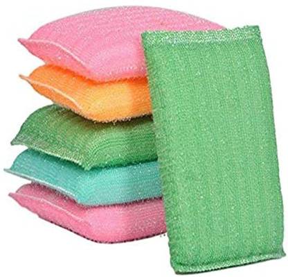 JMT Multipurpose 2 Sided Scrubber/For Cleaning Kitchen/Utensils/Dish-Washing//Tiles Scrub Pad, Cleaning Wipe