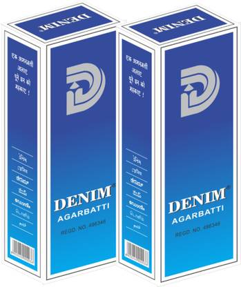 SHASHI DENIM Incense Sticks Agarbatti (240 Sticks) Signature Scent Agarbatti Woody Floral Musk Fragrance (Pack Of 12)