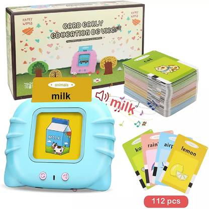Skstore English Enlightenment Cards Type Daycare Preschool Colour (as per Availability)