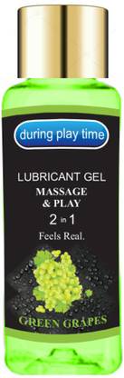 Way Of Pleasure During Play Time Water Based Lubricant Gel 50ml Grape Flavour Lubricant