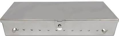 Bismi Enterprises Autoclave Sterilization Instrument Box Size 12"x5"x2" Inches Reusable Reusable Medical Tray