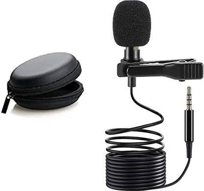 NAFA 3.5mm Clip Microphone For Youtube, Voice Recording Smartphones, DSLRs, Laptop/PC Microphone
