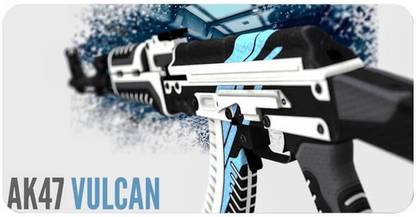 ELECTRO WOLF AK47 White Large Gaming MousePad Nonslip Base Waterproof & Foldable (80 x 30 cm) Non Slip Base Mousepad