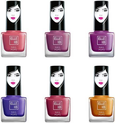 ELLE 18 Nail Pops Pack of 6
