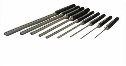 Luxuro Roll Pin Punches Set of 9 Pcs Punches & Punching Machines