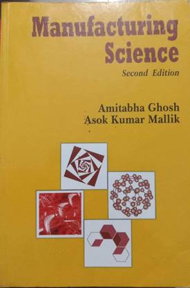 Manufacturing Science(Used But In Good Condition)