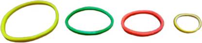 anagha Pack of 4 Types of Rubber Band| For Office and Home use (0,1,1.5,&2 no) office and home Rubber Band