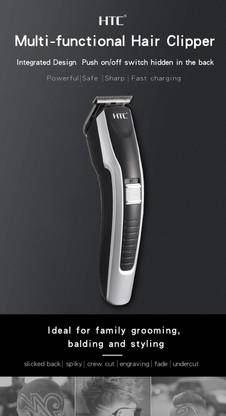 Fireplay AT538 Professional Hair Clipper cordless Rechargeable hair Trimmer F9 Trimmer 45 min  Runtime 4 Length Settings