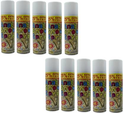 Akshit Pack of 10 Magical Snow Spray For Birthday Party Decoration-Celebration Snow Spray