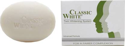 Classic white Advanced formula Twin skin Whitening Soap