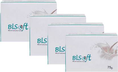 BLSOFT " Moisturizing soap with Glycerine, vit.E, Aloe vera, Honey, Almond & Olive oil