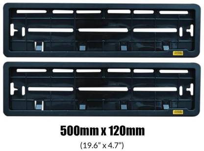 MRR MR Car High Security Number Plates Frame Holder Universal for all Car Models. Car Number Plate