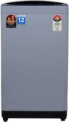 Panasonic 7 kg Fully Automatic Top Load Washing Machine with In-built Heater Silver