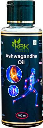 KBK ASHWAGANDHA OIL AYURVEDIC PAIN RELIEF MASSAGE OIL