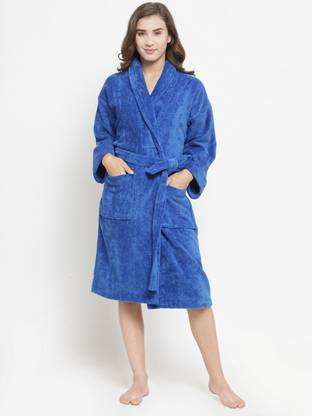 TRIDENT Turkish Sea Medium Bath Robe