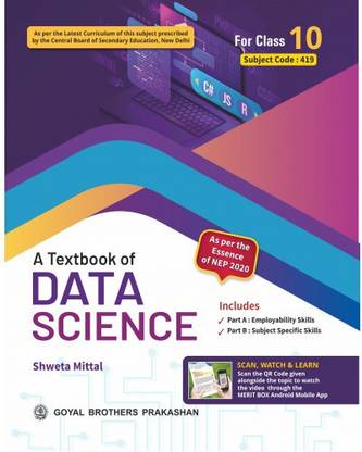 A Textbook of Data Science for Class 10