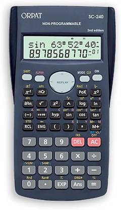 ORPAT SC-240 Light Blue Scientific Calculator