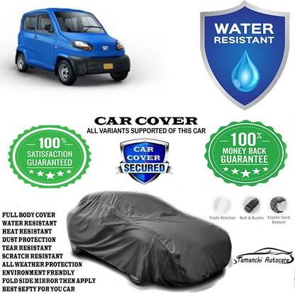 Tamanchi Autocare Car Cover For Bajaj Qute RE60 CNG
