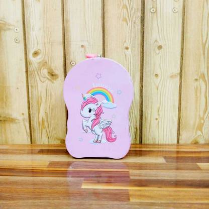 Magic of Gifts Unicorn 3D Print Metallic Coin Bank |Coin Box| Metallic Gullak| Gullak Coin Bank