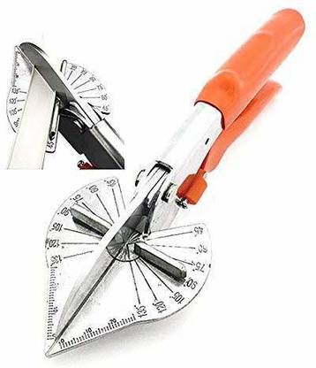 atozshop11 Angle Miter Cutter 8'' Trunking Shears Hand Tools 45 Degree To 135 Cutting Chamfer, Soft Wood, Plastic, PVC Wood Cutter