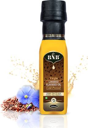 BNB Virgin |Cold Pressed| Flaxseed Oil |Linseed Oil|Alsi Ka Tel|Tisi Oil|Omega 3-6-9 Flaxseed Oil PET Bottle