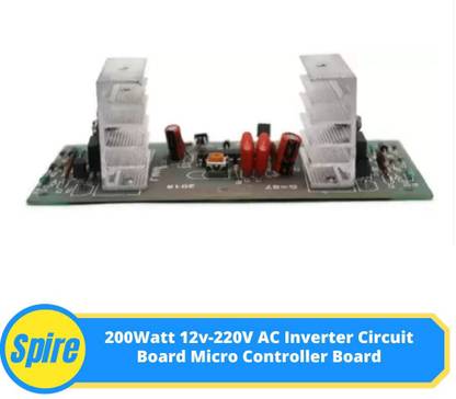 Spire 200W 12-220V AC Inverter Circuit Board Micro Controller Board Electronic Components Electronic Hobby Kit