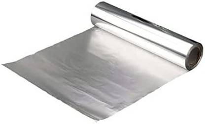Healthy Mart Silver Aluminium Foil Paper Roll Aluminium Foil Cover Aluminium Food Wrapper Aluminium Foil