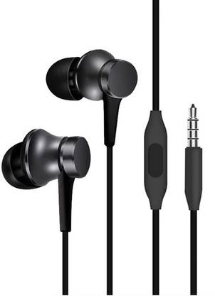 LHR Bassheads 105 Black Wired Headset (BLACK) Wired