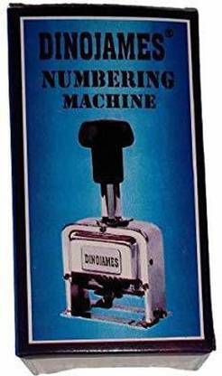 dinojames 6 Digit Numbering Machine Label Stamping Machine Price in ...