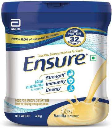 ENSURE Vanilla 400g Nutrition Drink (400 g, vanilla Flavored)