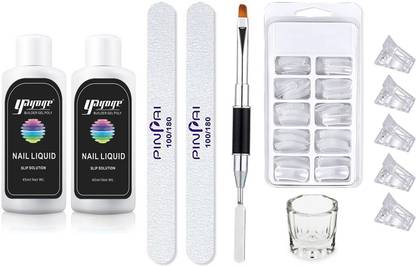 Store2508 SlipSolution Nail Spatula Filer Clips Dappen Dish Poly Nail Gel Application