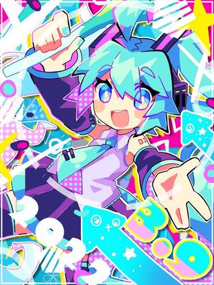 Hatsune Miku Matte Finish Poster Paper Print
