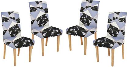 IMPORT OF CHINA Polyester 1 Seater Chair Abstract Cover