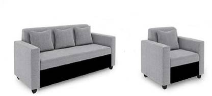 gnanitha Fabric 3 + 1 Sofa Set