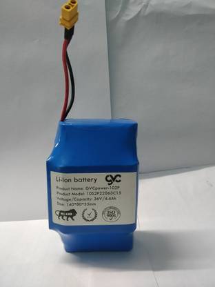 GVC 36V-4.4Ah Lithium-ion for e-Bike, 2 Wheel self balancing-Hoverboard 6.5" Lithium Solar Battery